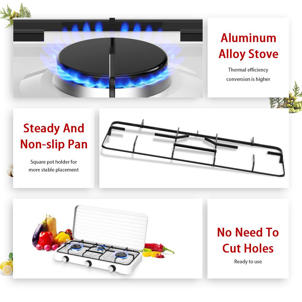Three Burner Gas Stove