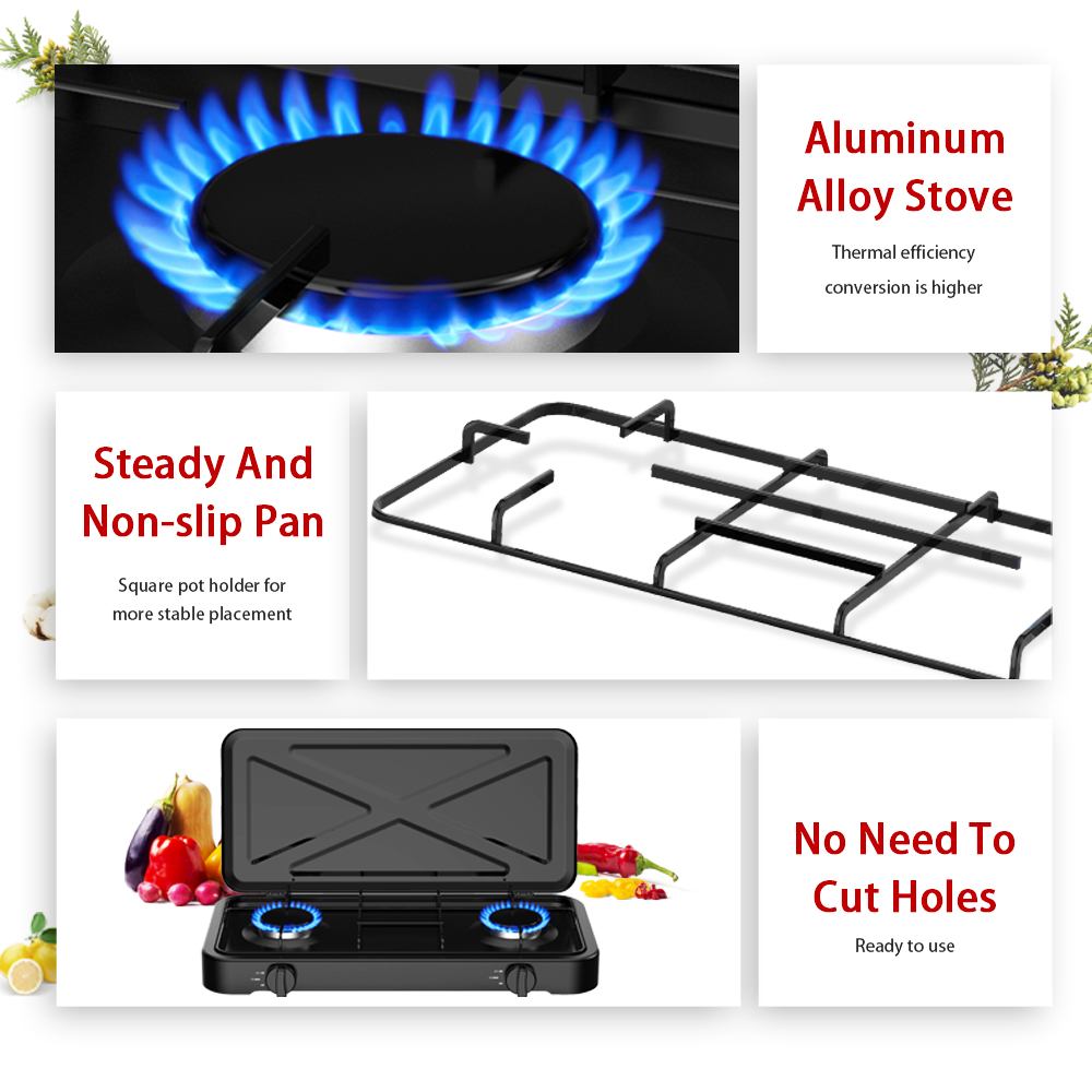 Two Burner Gas Stoves