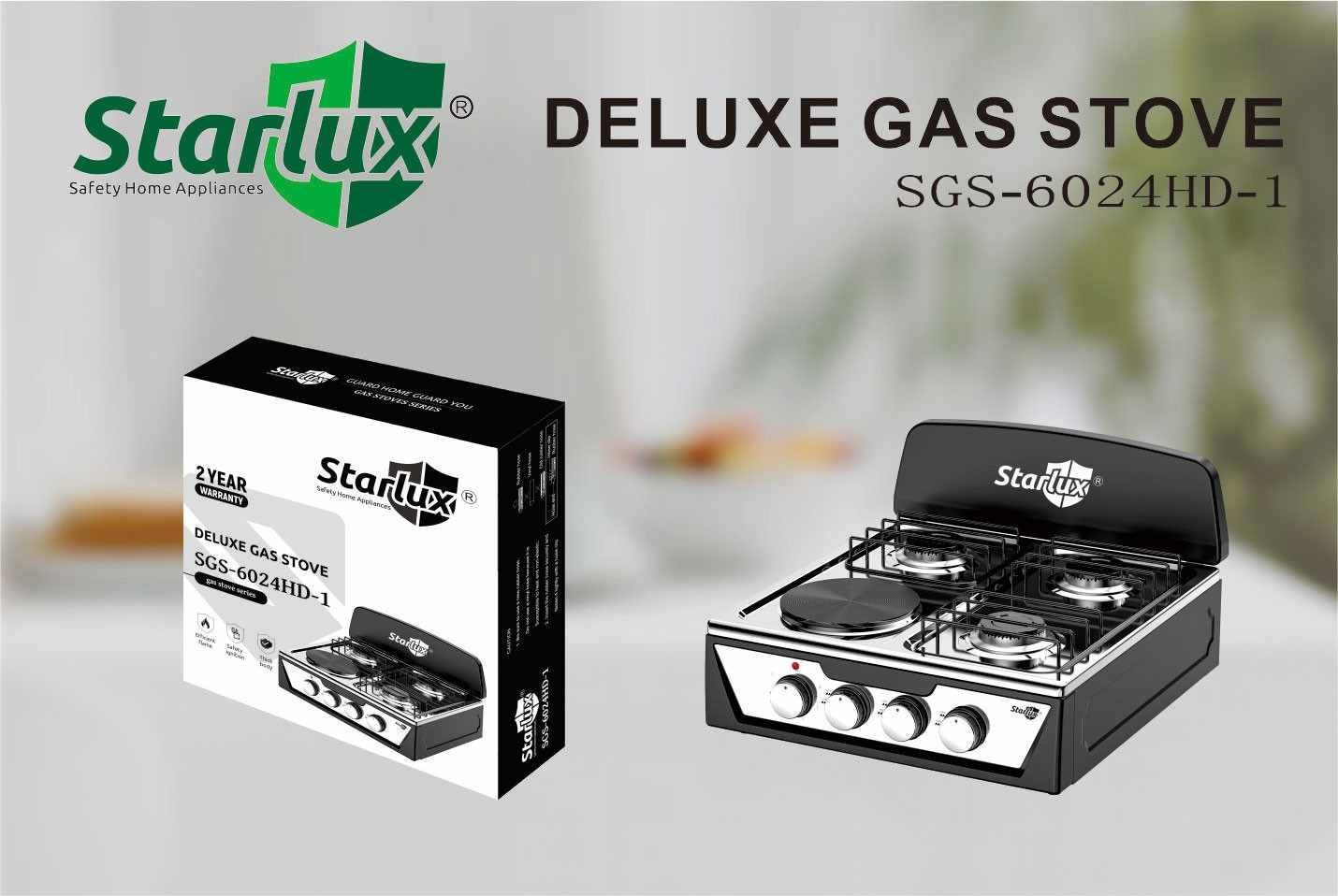 4 burner gas stoves