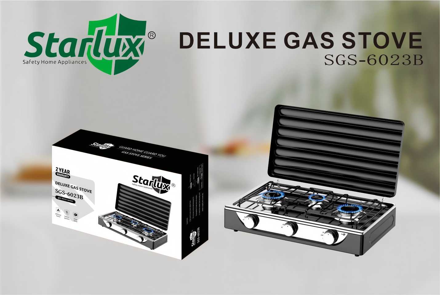 Gas Stove 3 Burner