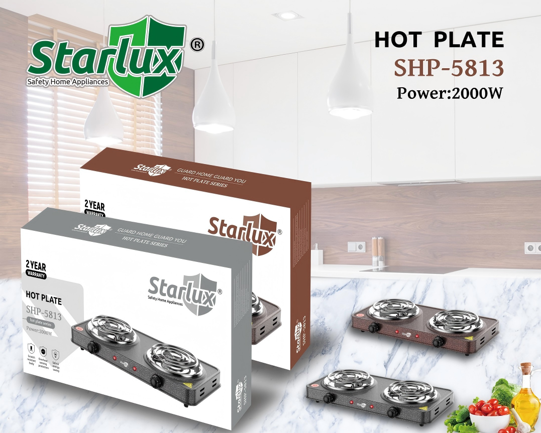 2 burner electric hot plate
