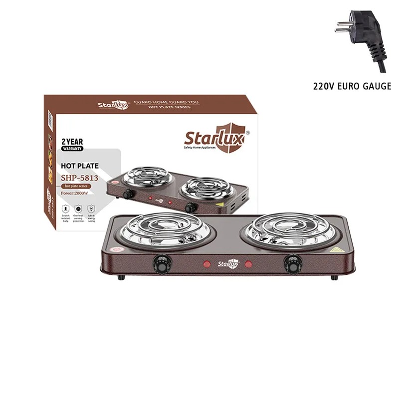 2 burner electric hot plate