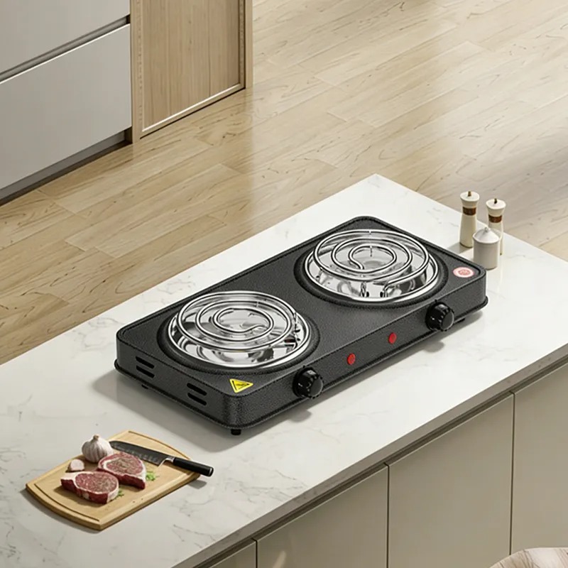 2 burner electric hot plate