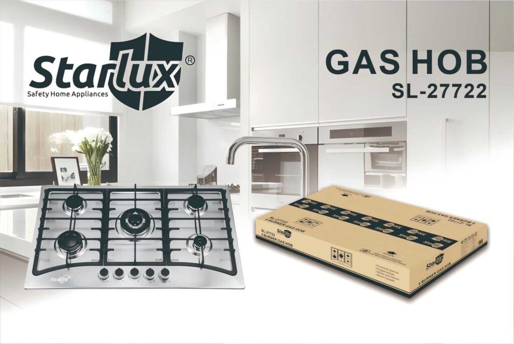 5 Burner Cooktop