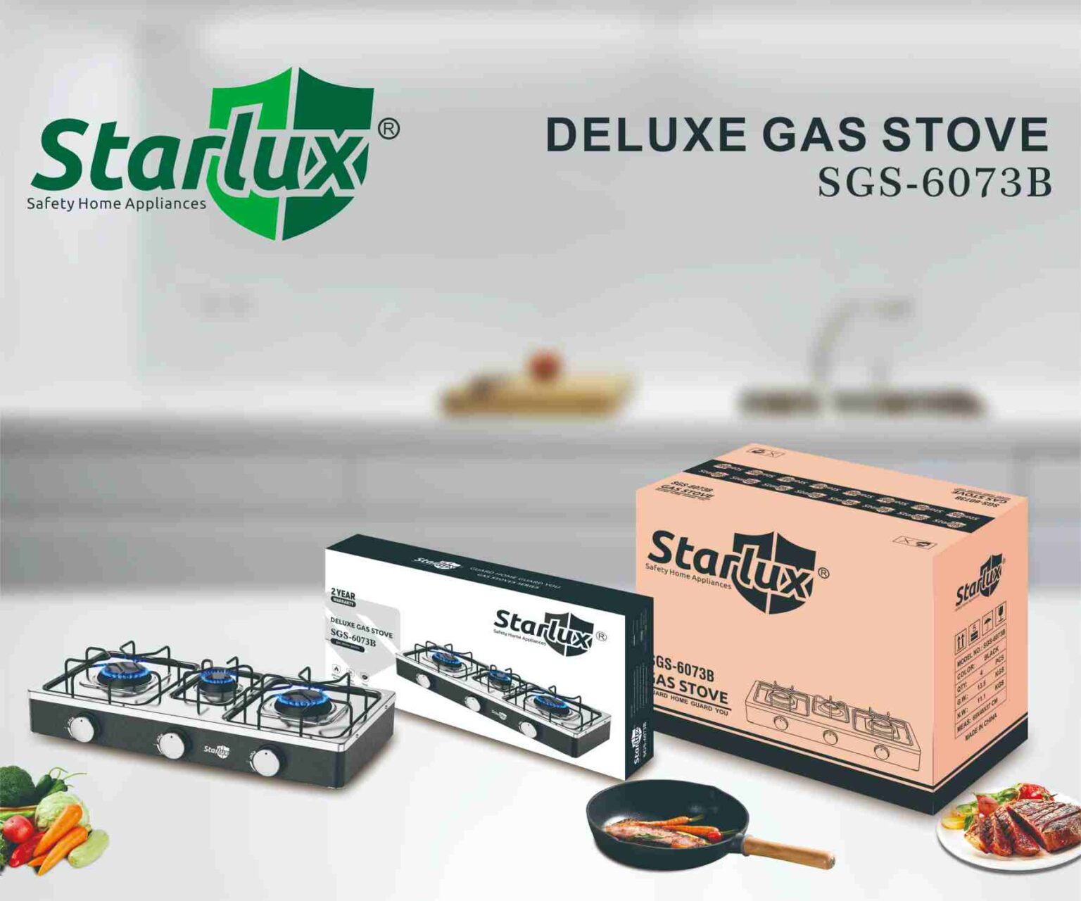 3 Burner Stove