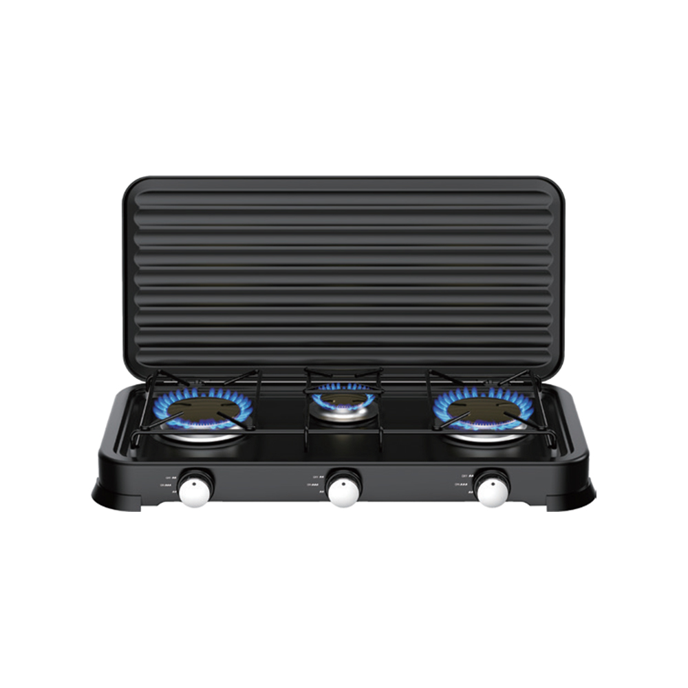 3 Burner Gas Stove Stainless Steel