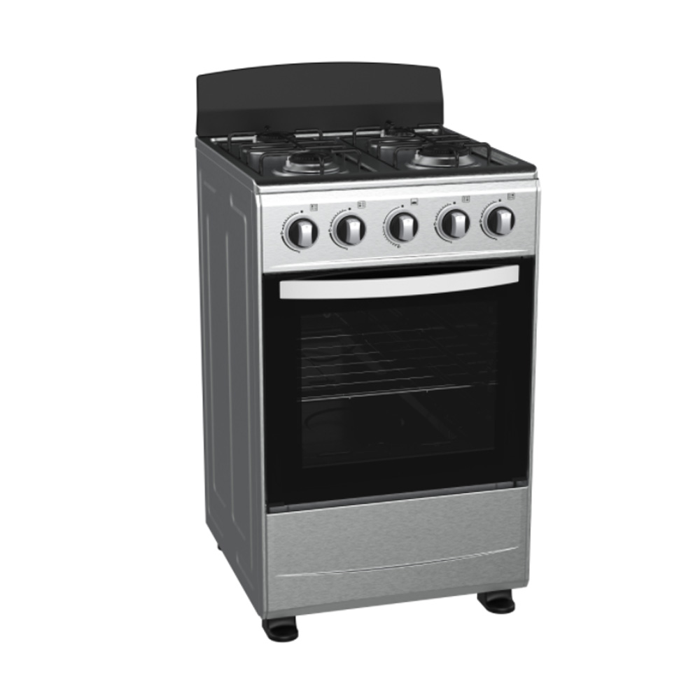 Compact Stainless Gas Range