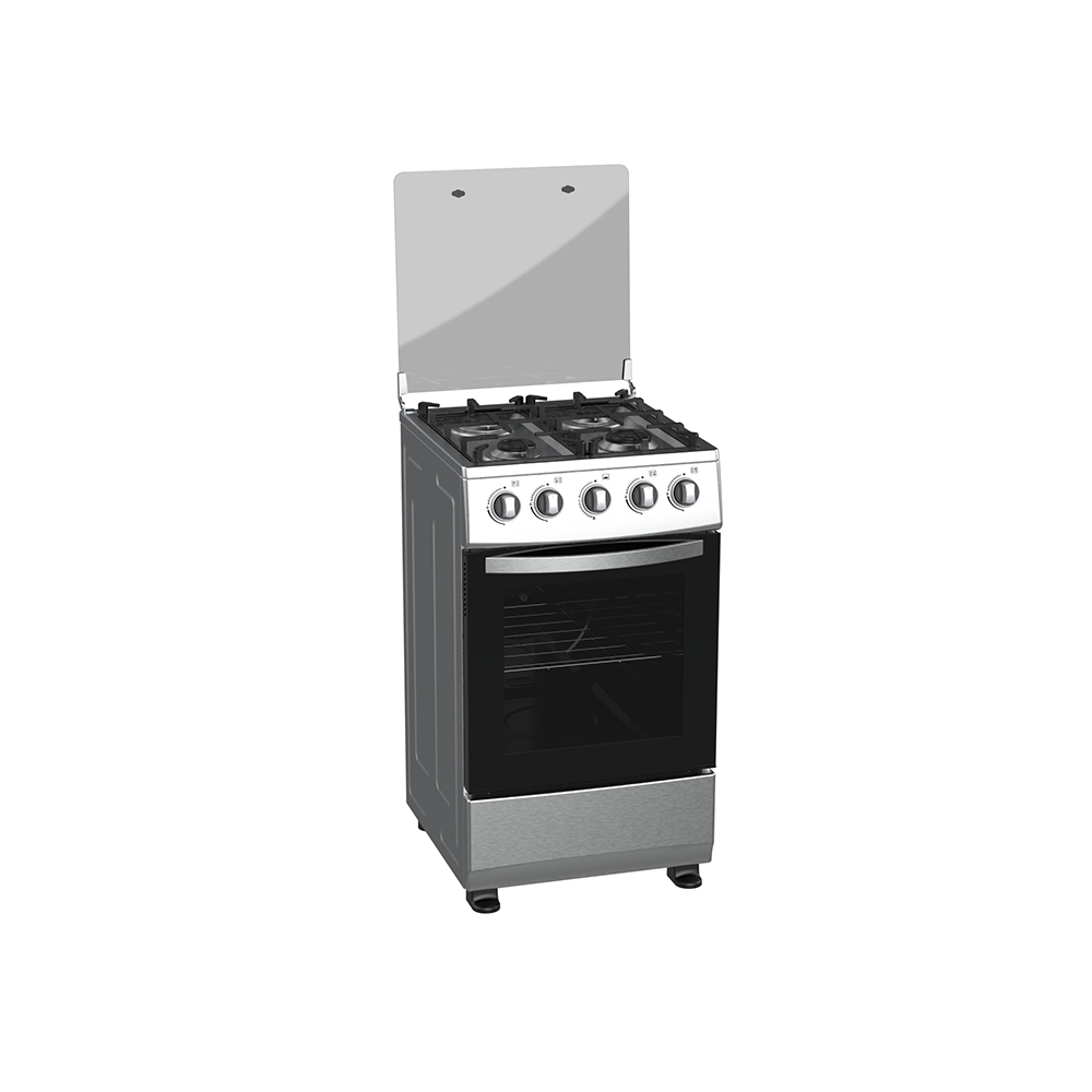 Stainless Five Burner Range
