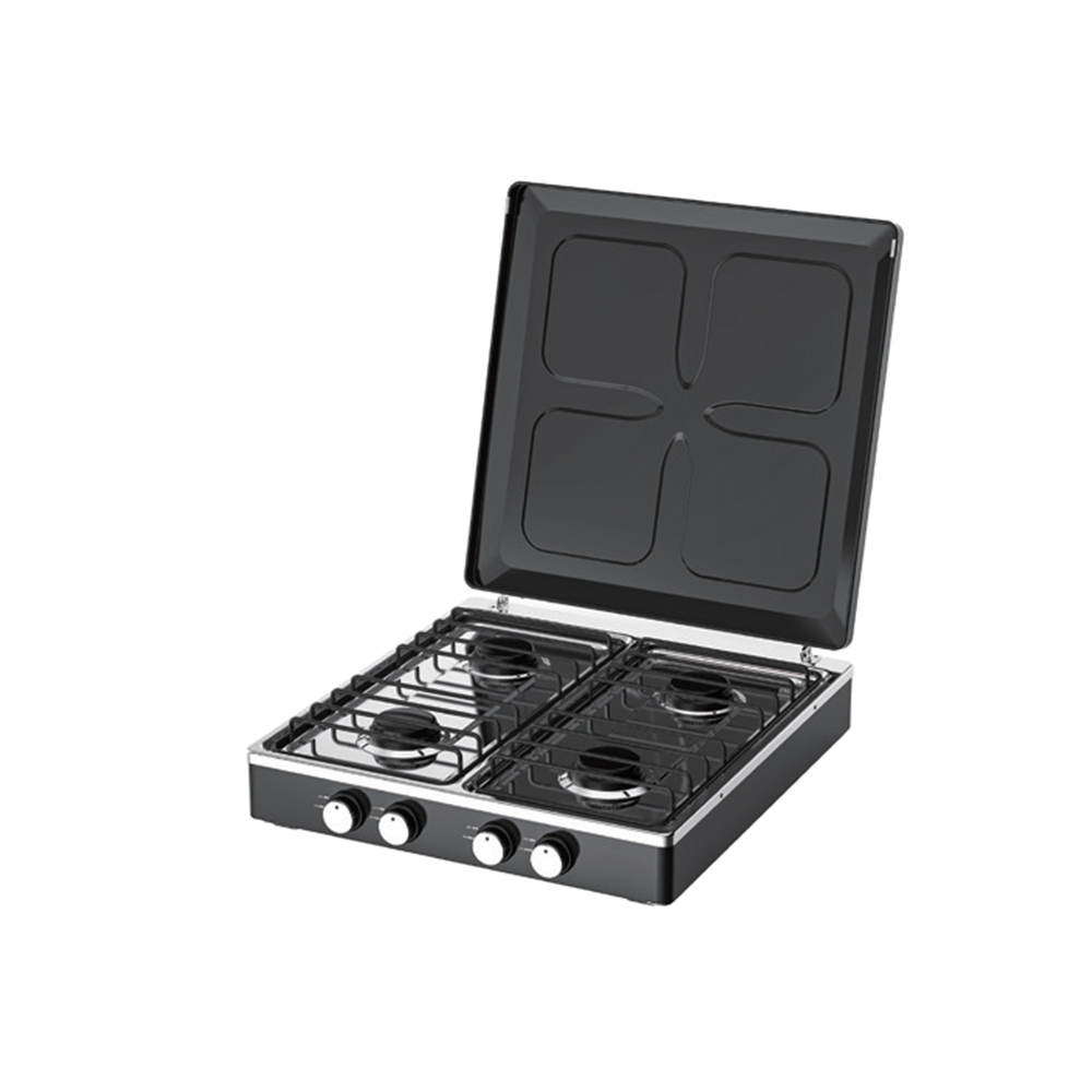 Covered Four Burner Cooker