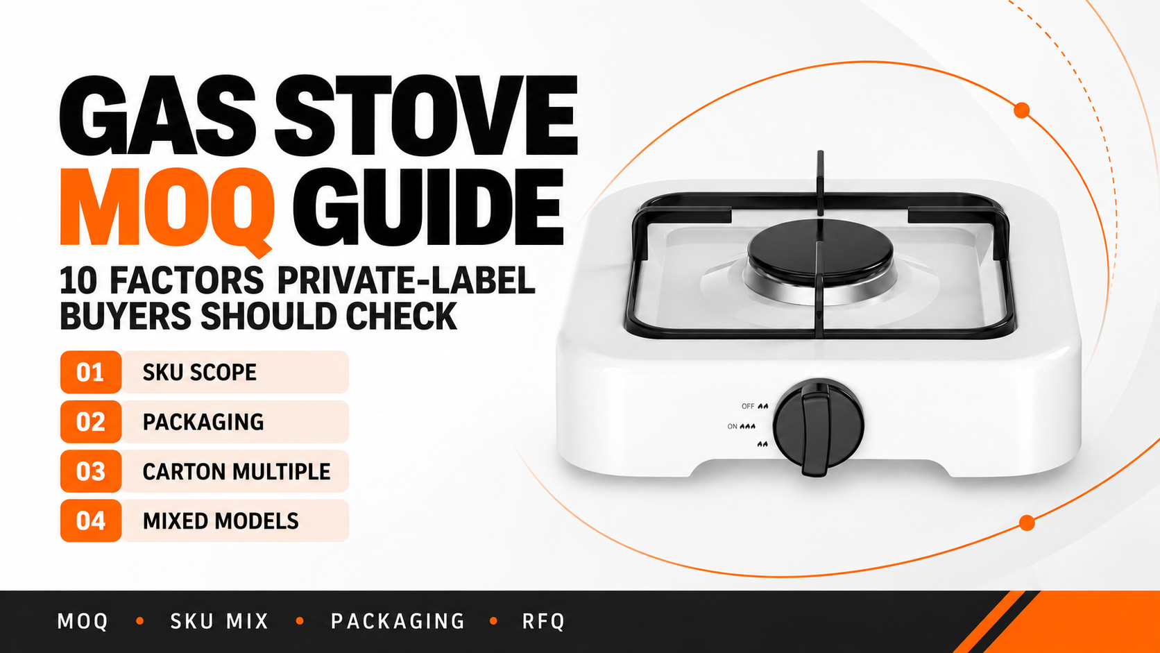 White single-burner tabletop gas stove in gas stove MOQ buyer guide