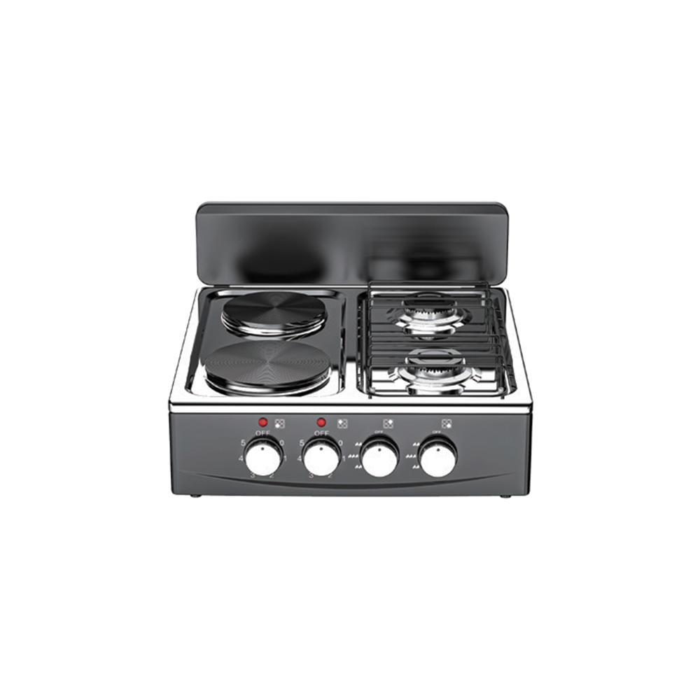 Compact 4 Burner Gas Electric Stove