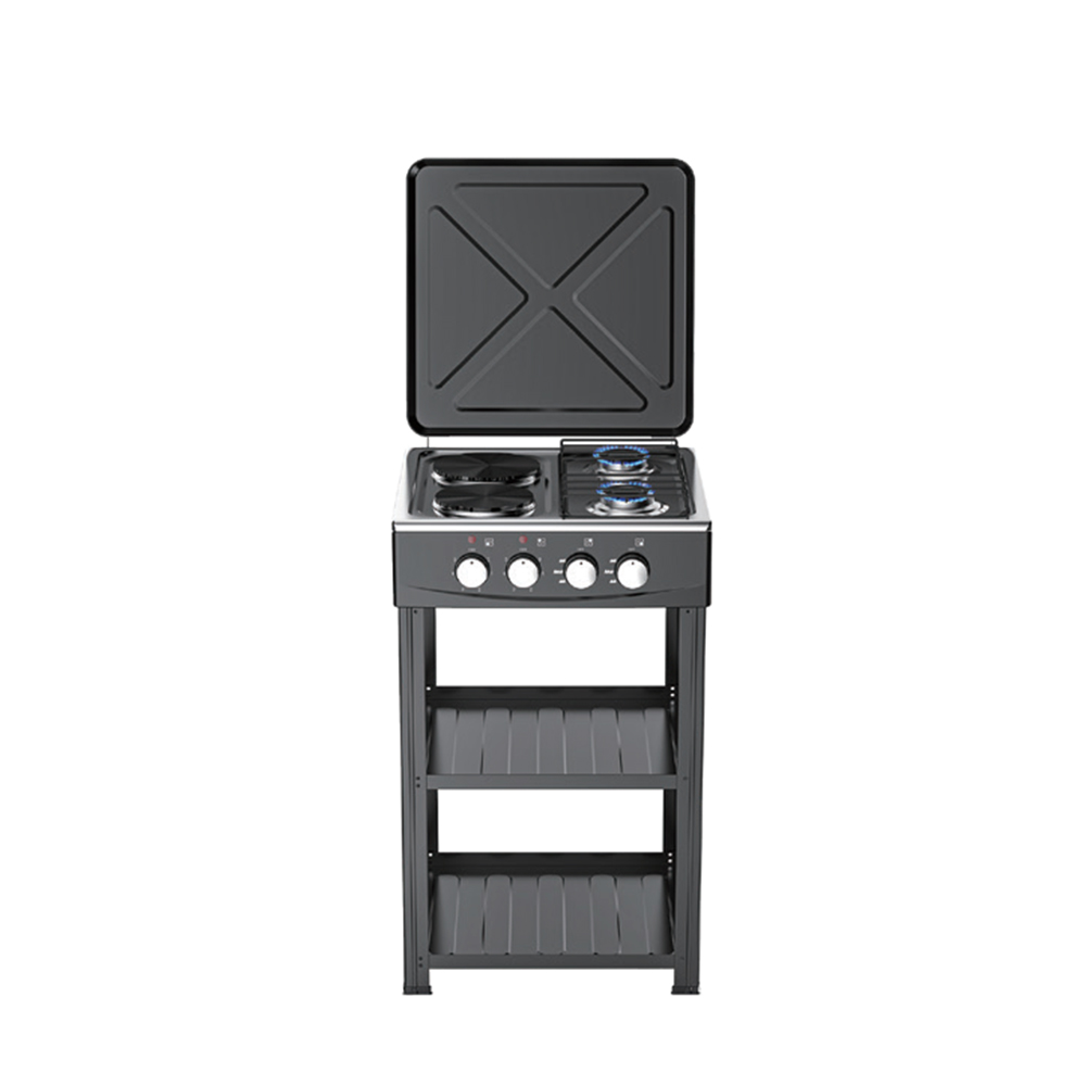 Freestanding 4 Burner Gas Electric Cooker
